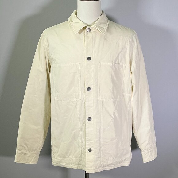 A.P.C. Alessandro Men's Size L Natural Cotton Jacket NWT